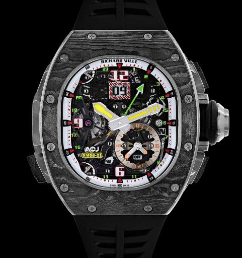 Richard Mille RM 62-01 Tourbillon Vibrating Alarm ACJ Watch Replica
